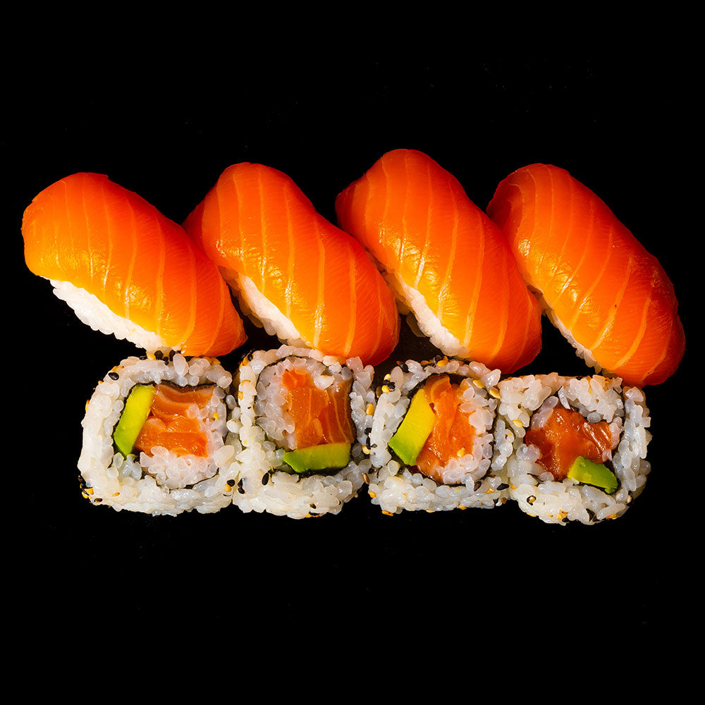 All Salmon Nigiri Roll Combo
