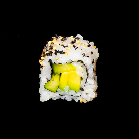 Avocado Cucumber Inside-out Roll 8pcs (V)