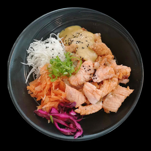 Chicken Katsu Curry/Salmon Teriyaki