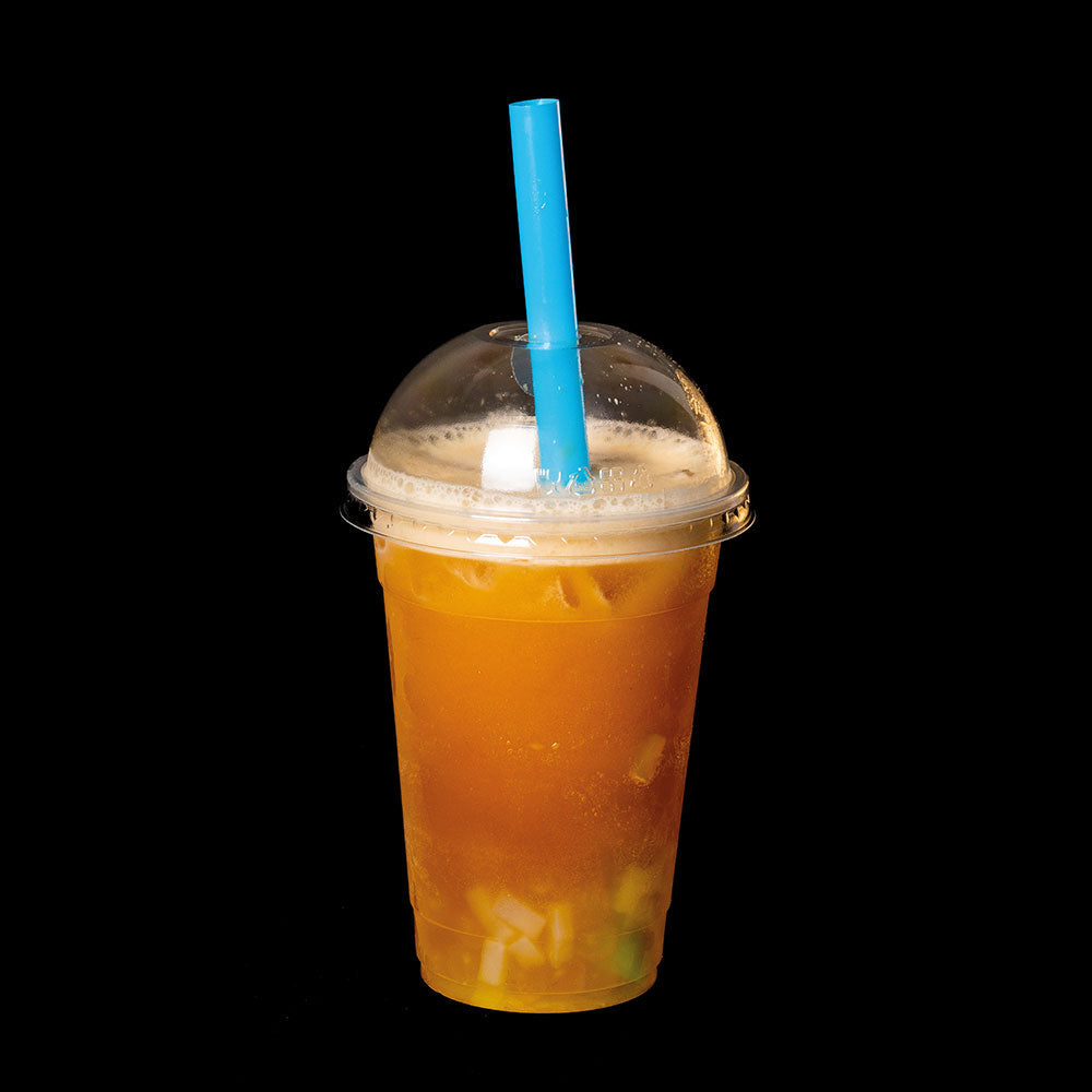 Passion Fruit Ice Tea with Jelly and Popping Balls