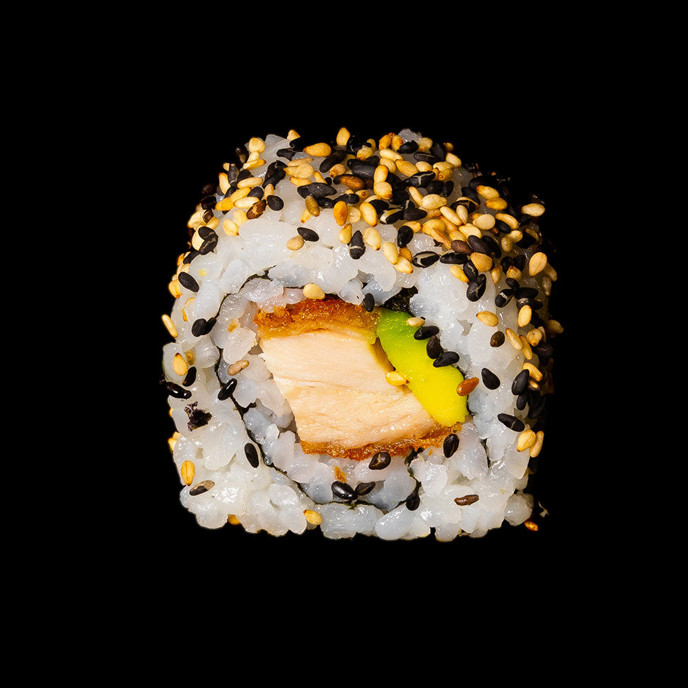 Katsu Chicken Avocado Inside-out Roll 8pcs